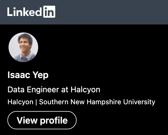 Connect with Isaac Yep on LinkedIn
